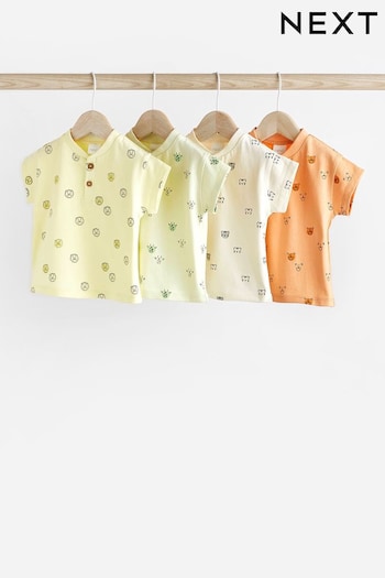Minerals Baby Short Sleeve T-Shirts 4 Pack (N35969) | £16 - £18