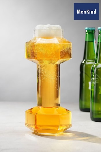 MenKind Lifting Dumbbell Beer Glass (N36062) | £16