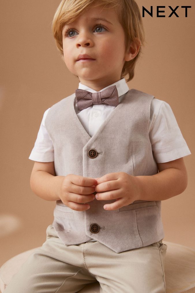 Short sleeve hotsell shirt with waistcoat