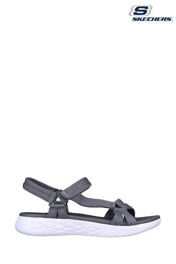 Skechers Grey Mens On-The-Go 600 Brilliancy Sandals (N36087) | £59