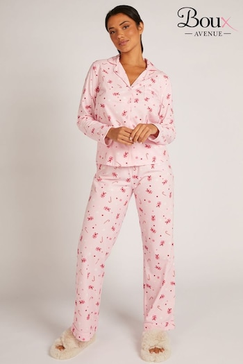 Boux Avenue Pink Christmas Present Pyjamas In A Bag (N36318) | £35