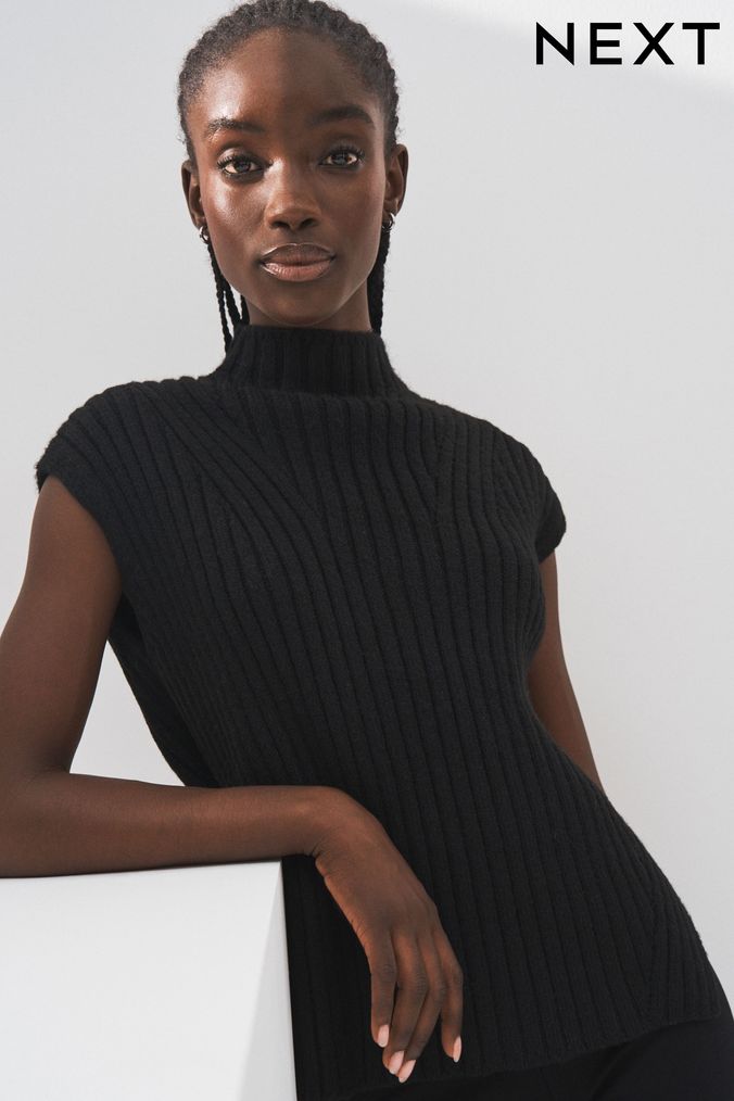High neck top with skirt top