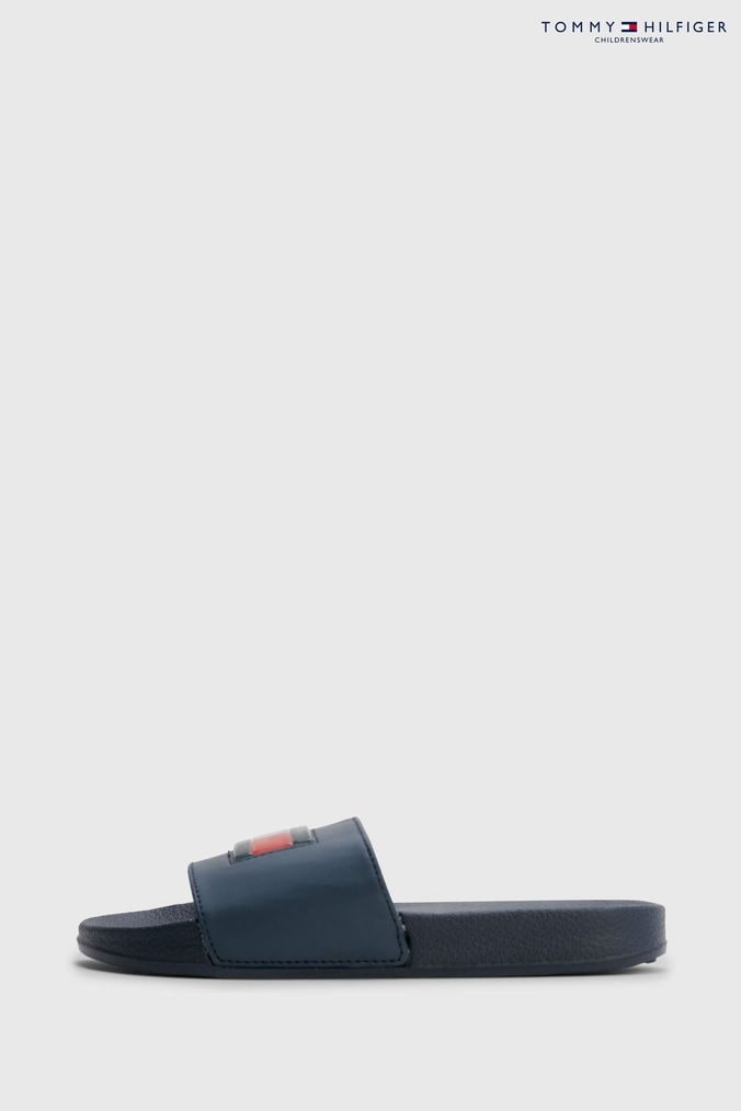 Boys tommy hotsell hilfiger slides