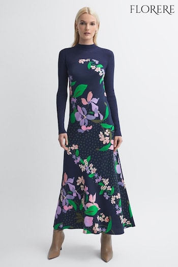 Florere Hybrid Knit Midi Dress (N36469) | £238