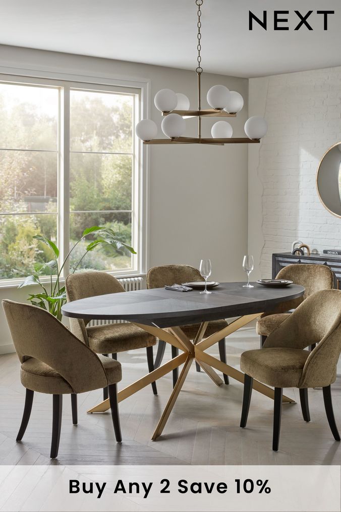 Next oval clearance dining table