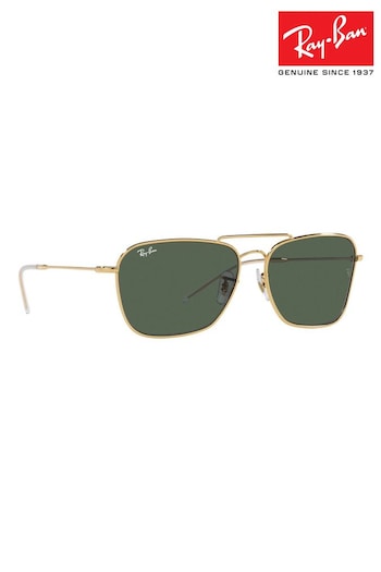 Ray-Ban CARAVAN REVERSE Coinflip Sunglasses (N36537) | £156