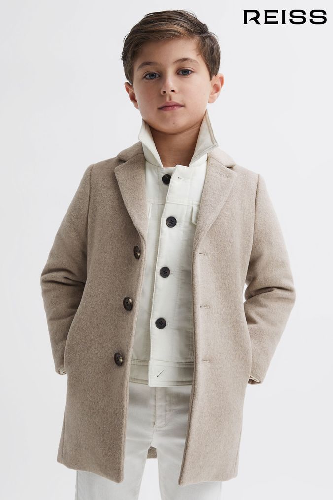 Buy Newborn Unisex Older Girls Younger Boys Coats Wool Online