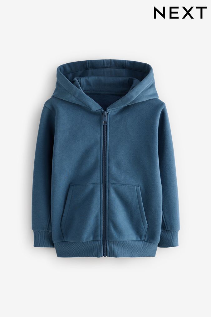 Boys zip up jumper top