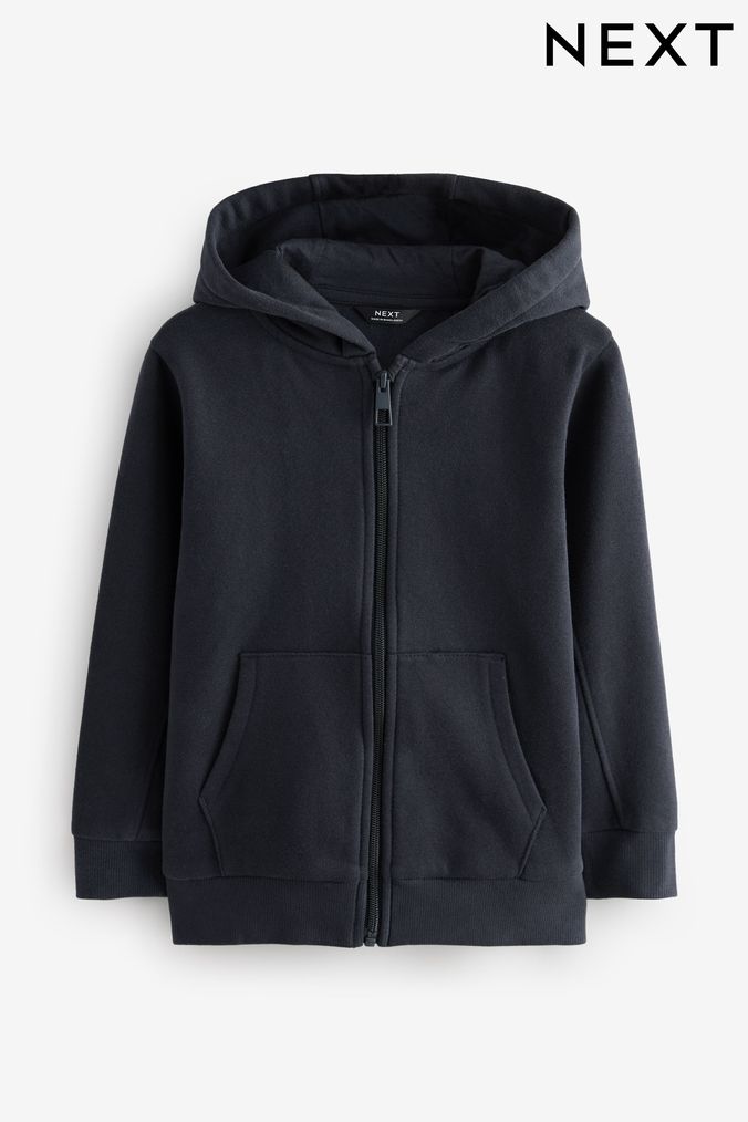 Boys blue online zip up hoodie