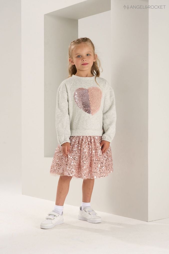 Girls grey sale party dresses