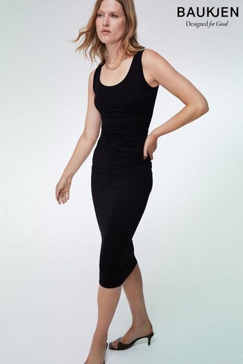 Baukjen Kirsty Black Dress with Lenzing™ Ecovero™ (N37224) | £89