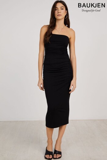 Baukjen Rayne Black Dress with Lenzing™ Ecovero™ (N37225) | £89