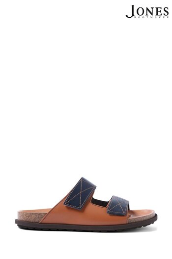 Jones Bootmaker Blue Wetherby Double Strap Sandals (N37350) | £69