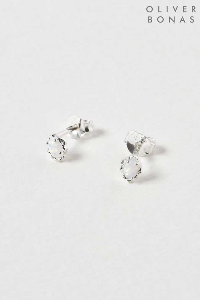 Oliver Bonas Earrings Womens Hoop Drop Earrings Next UK
