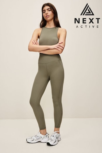 Olive Green Supersoft Everyday Sports Leggings (N37584) | £26