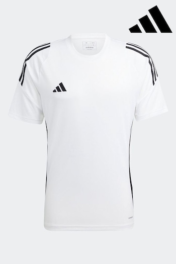 adidas White Tiro 24 Jersey (N37592) | £23