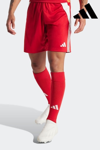 adidas Red Tiro 24 Shorts (N37605) | £23