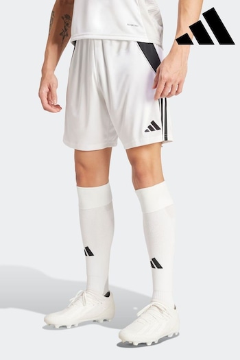 adidas White Tiro 24 Shorts (N37615) | £23