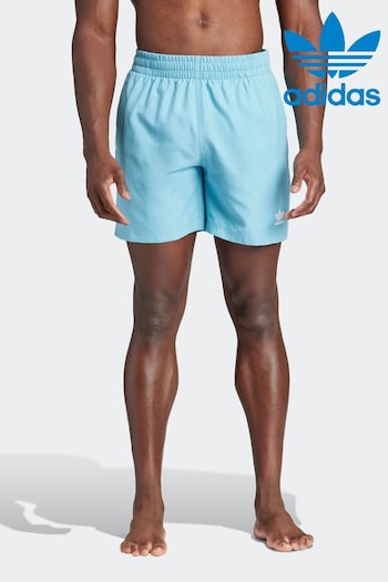 adidas Blue Performance Adicolor Essentials Solid Swim Shorts (N37616) | £38