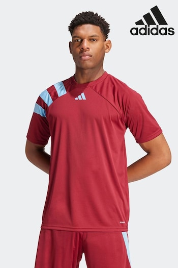 adidas Red/Blue Fortore 23 Jersey (N37654) | £23