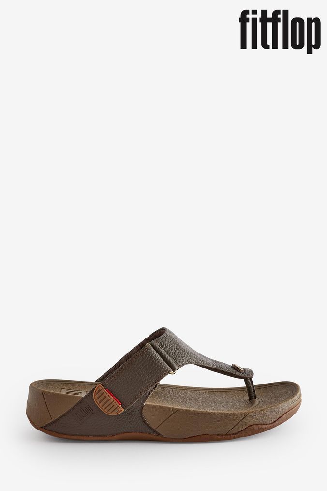 Buy Men s Flip Flop Sandals Leather Footwear Online Next UK