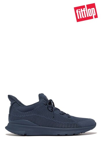 FitFlop Blue Vitamin Ffx Knit Sports Sneakers (N37851) | £130