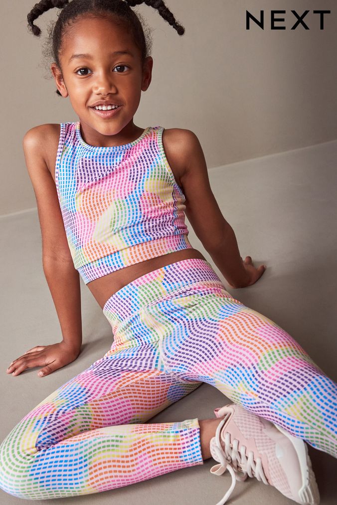 Childrens crop top and leggings discount