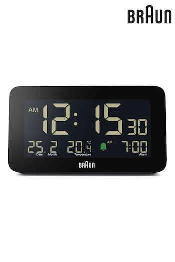 Braun Black Alarm Clock (N37971) | £40