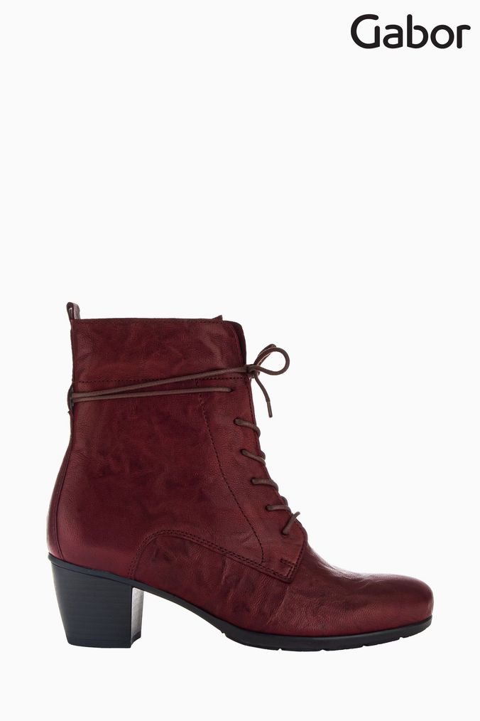Buy Women s Gabor Lace Up Boots Online Next UK