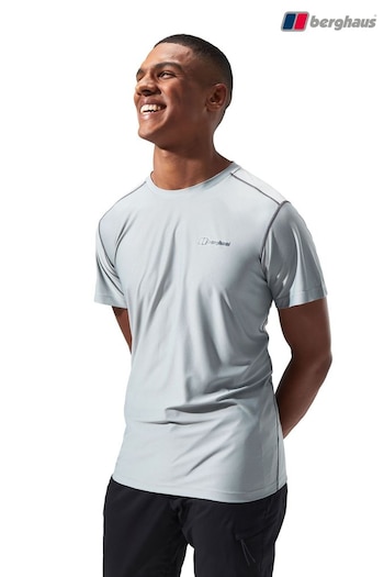 Berghaus Grey 24/7 Tech T-Shirt Short Sleeve Crew Neck (N38077) | £30