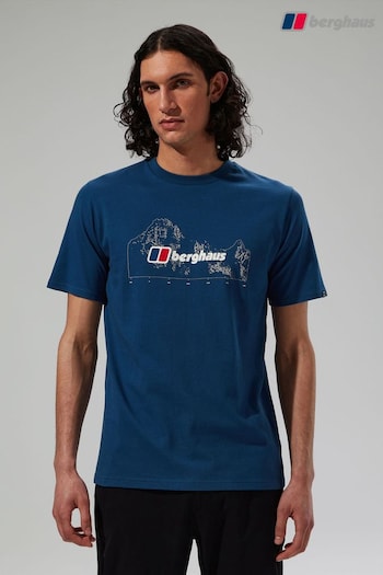 Berghaus Blue Mountain Width Short Sleeve T-Shirt (N38081) | £32