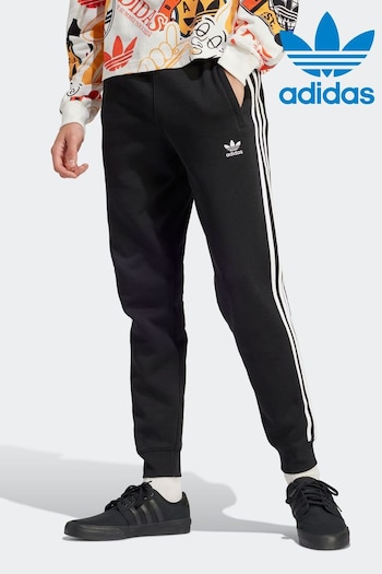 adidas Originals Originals Adicolor 3-Stripes Black Joggers (N38175) | £50
