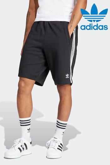 Short Black Adicolour 3-Stripes Shorts (N38177) | £35