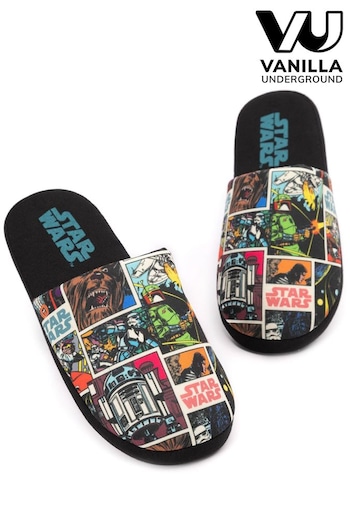 Vanilla Underground Multi colour Star Wars Mens Darth Vader Mule Slippers (N38193) | £20