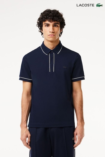 Lacoste Stretch Cotton Contrast Trim Polo Shirt (N38712) | £120