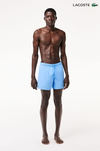 Lacoste Men Blue Core Essentials Swimming Trunks (N38730) | £70