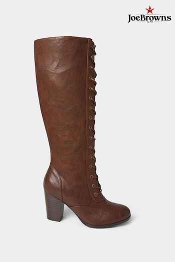 Joe Browns Brown Louis Street Lace Up Mujeres Boots (N38765) | £80