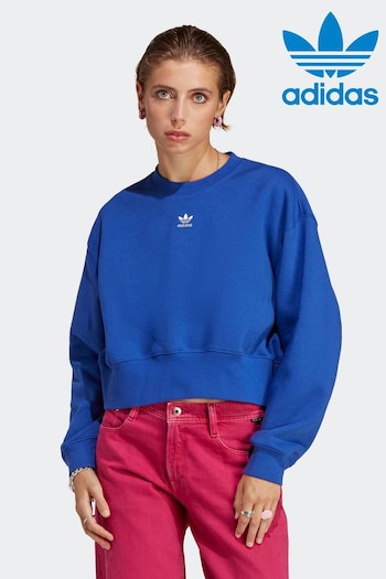 adidas adistar Originals Adicolor Essentials Crew Brown Sweatshirt (N38779) | £45