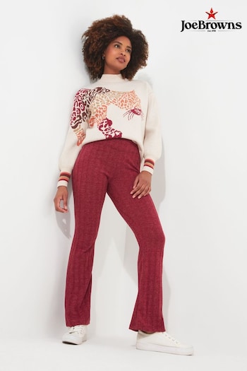 Joe Browns Red Relax Jersey Trousers (N38802) | £40