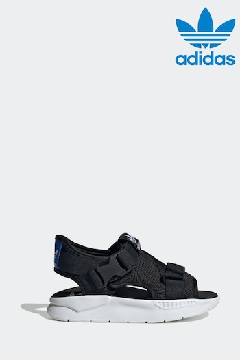adidas skate originals Kids Blue Sandals (N38816) | £38