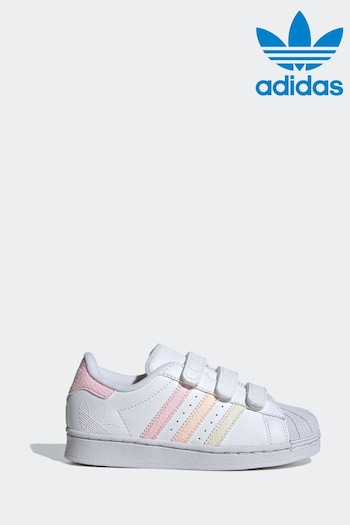 adidas Originals Kids Superstar White Trainers (N38942) | £50