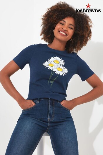 Joe Browns Blue Daisy Daisy T-Shirt (N38975) | £23