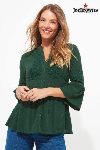 Joe Browns Green Into The Woods Blouse (N38986) | £50