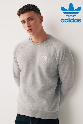 adidas Originals Trefoil Essentials Crewneck Sweat Shirt (N39094) | £45