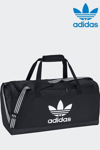 adidas Stripes Originals Duffel Black Bag (N39125) | £30