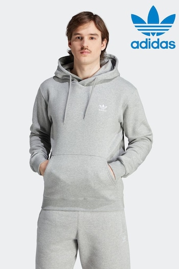 adidas Originals Grey Trefoil Essentials Hoodie (N39129) | £50