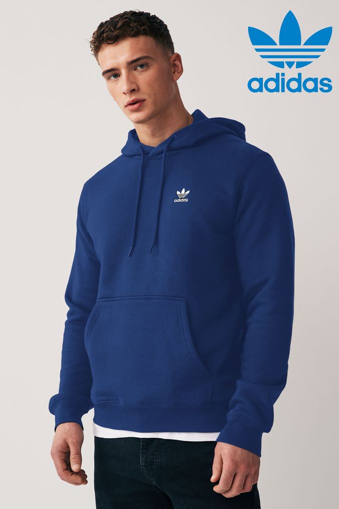 Adidas originals hoodie with sales trefoil sun print in grey