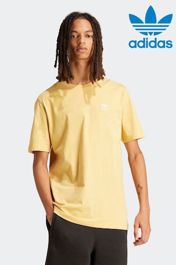 adidas Originals Yellow Trefoil Essentials T-Shirt (N39168) | £23
