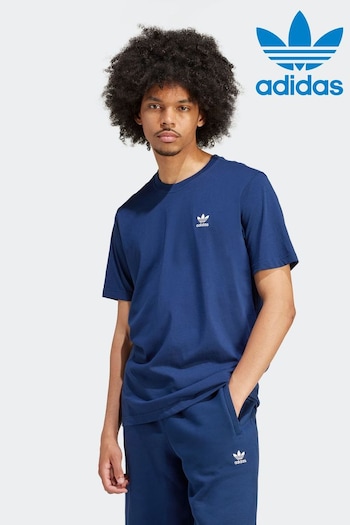 adidas Originals Blue Trefoil Essentials T-Shirt (N39170) | £23