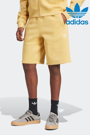 adidas Originals Trefoil Essentials Shorts Yellow (N39215) | £33